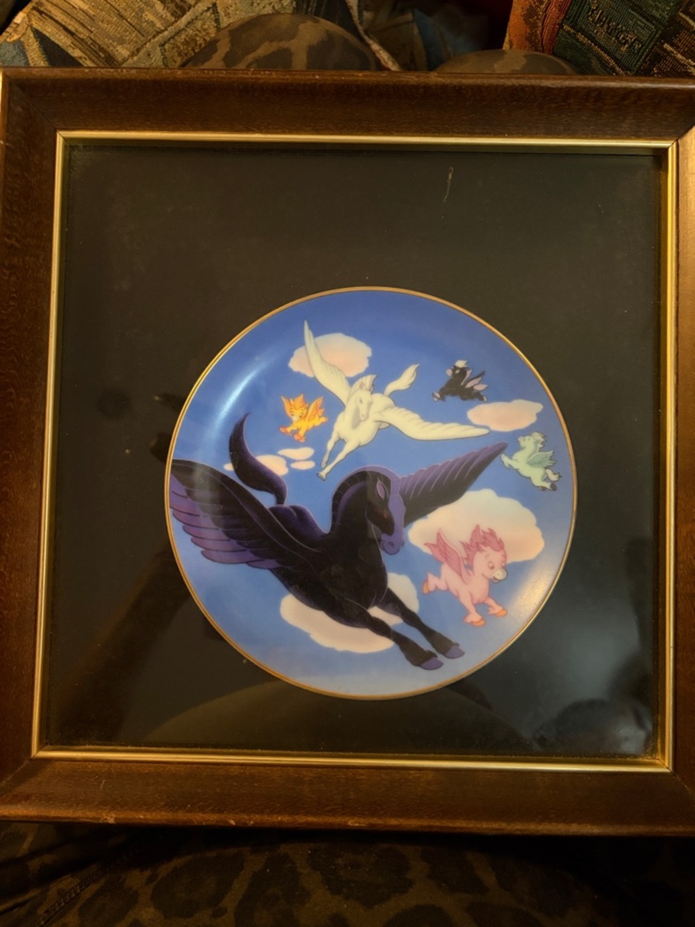 Walt Disney Fantasia Framed Plate